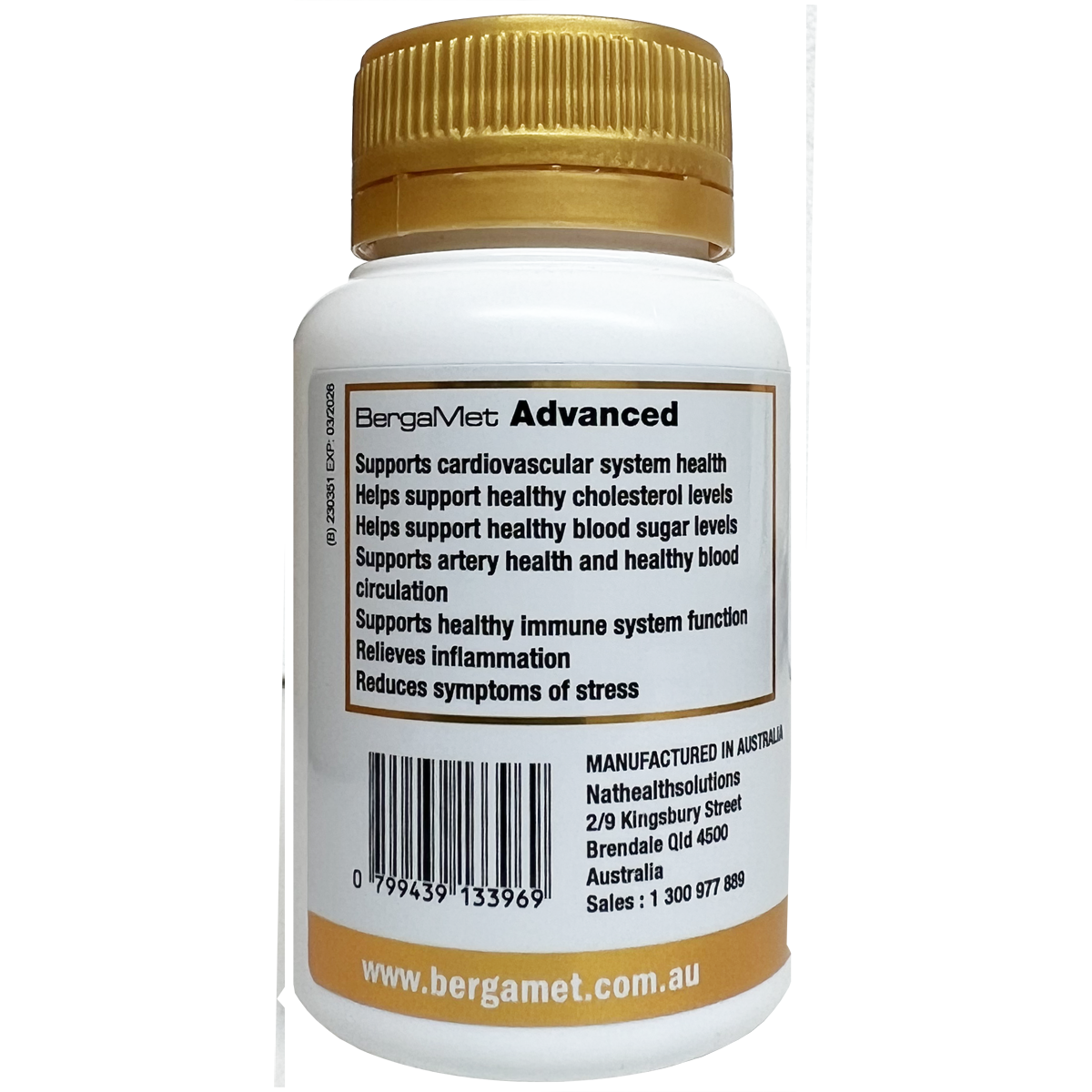 BergaMet Advanced 60 (BJE100) Film coated tablets - Image 3