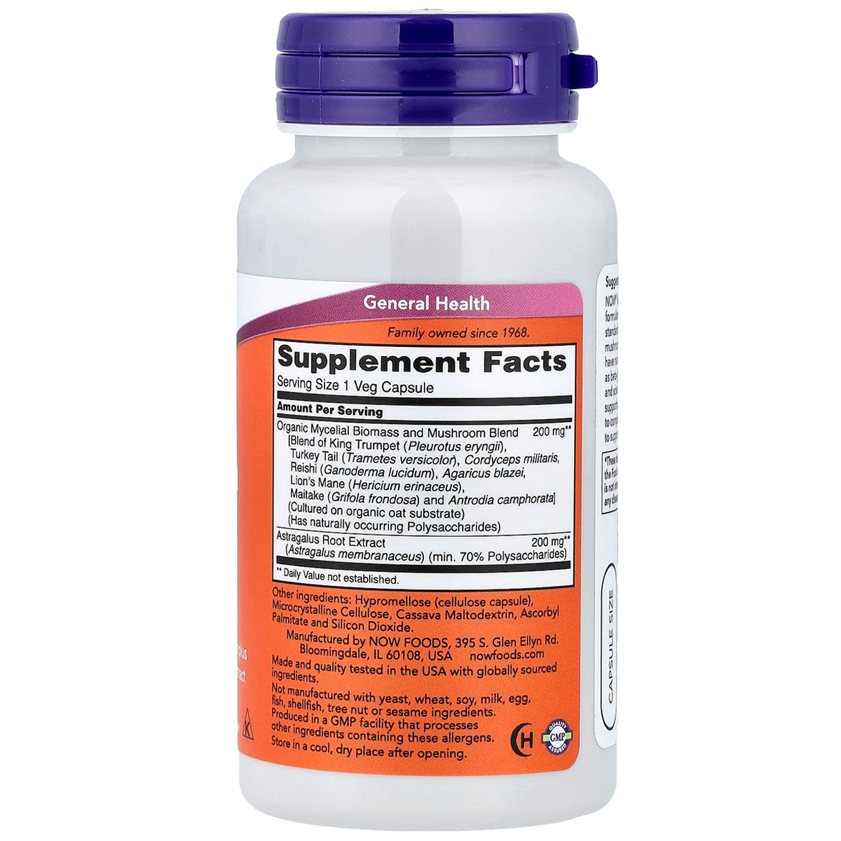 Mushroom Immune Renew (with Lion's Mane) 90VC - Image 3