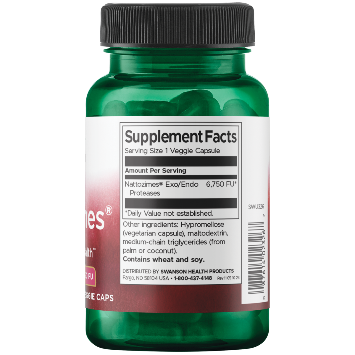 Swanson - Nattozimes 195mg 60VC - Image 3