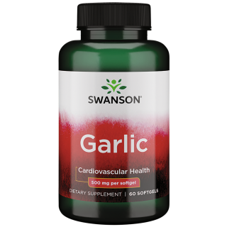 Swanson - Garlic Oil 500mg 60SG