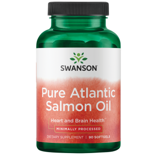 Swanson - Pure Atlantic Salmon Oil 1050mg 90SG