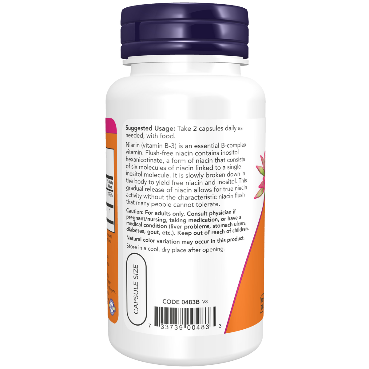 Niacin 250mg flush-free 90VC - Image 2