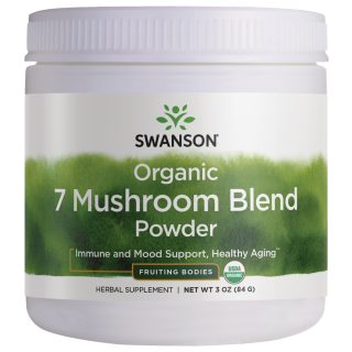 Swanson - 7-Mushroom Blend Powder - Organic 84g